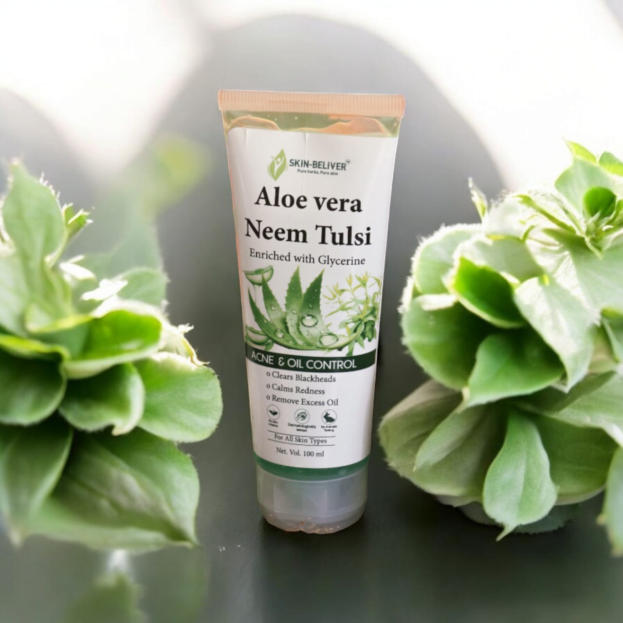 ALOE VERA NEEM TULSI FACE WASH  100ml