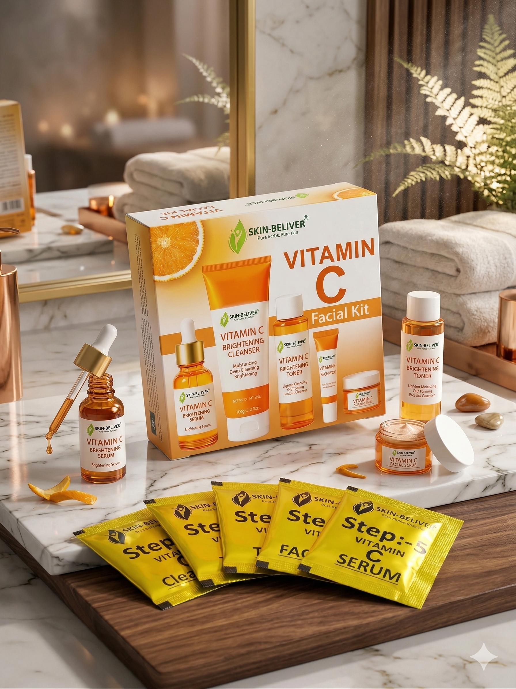 VITAMIN C FACIAL KIT